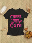 Cheer for the Cure -Breast Cancer Tee