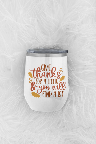 12 oz fall tumbler